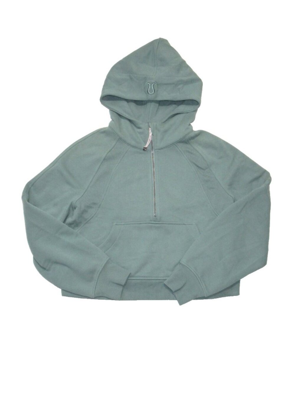 NWT Lululemon Scuba Oversized Half Zip Hoodie in Tidewater Teal Sweatshirt XS/S